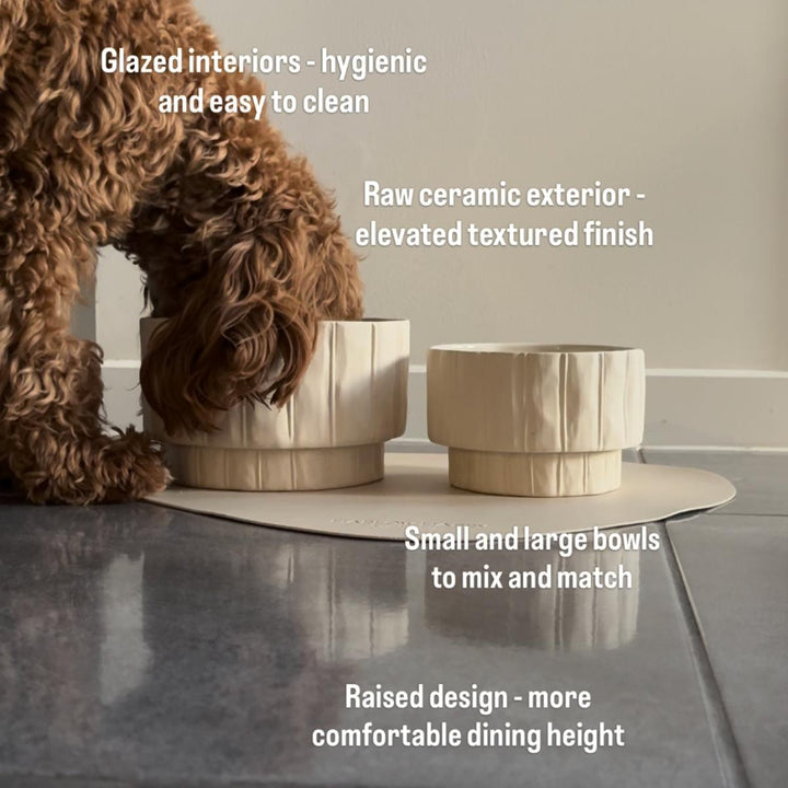 Ceramic Dog Bowl | Small