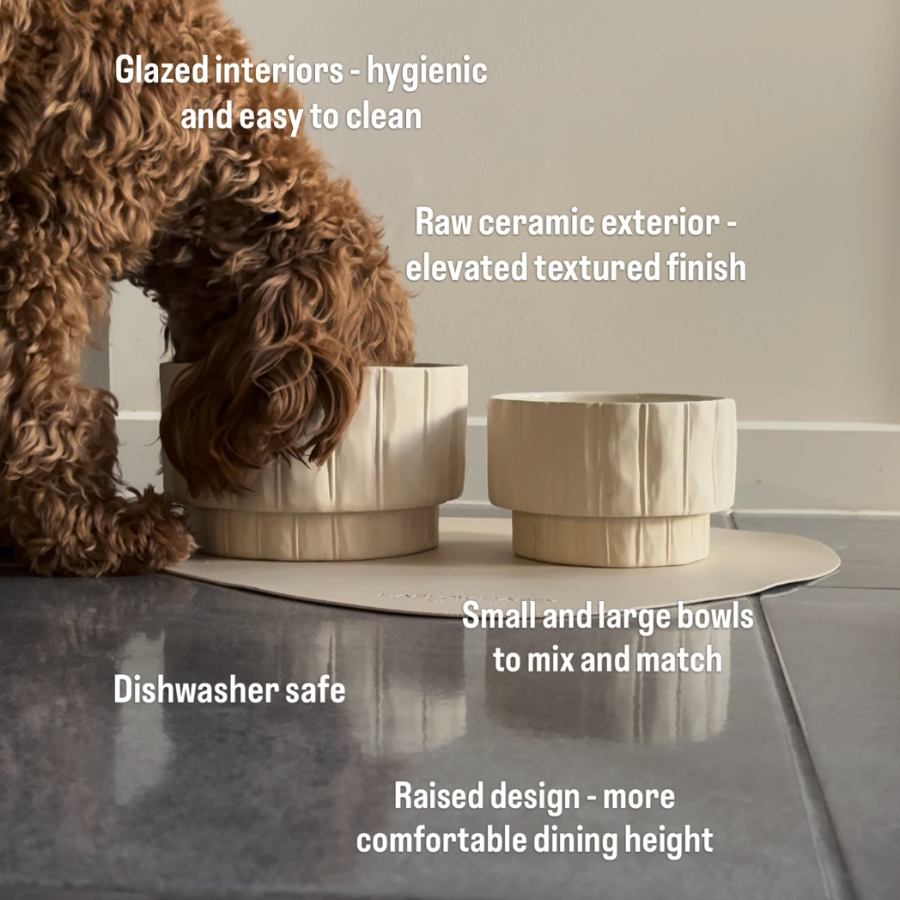 Ceramic Dog Bowl | Small